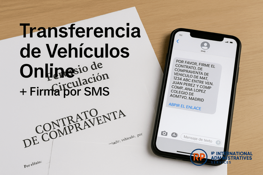 🚗 Transferencia de Vehículos Online: Firma Digital por SMS sin Desplazamientos