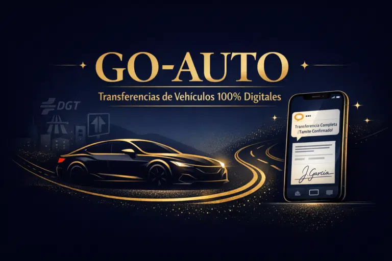 Transferencia de vehículo online con firma por SMS - Gestoría RP